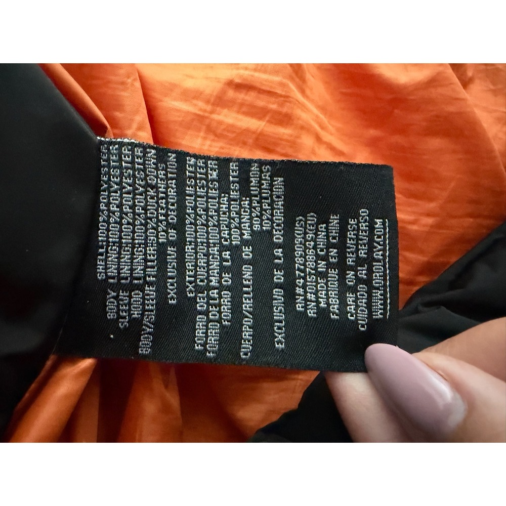Orolay Thickened Down Jacket Womens M Black Sherpa Hood Puffer Parka Coat Warm - Picture 6 of 10